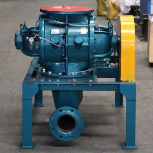 High Sealing Adjustable Electric Rotary Airlock Feeder Butterfly Valves Positive Negative Pressure Pneumatic Conveying Cement