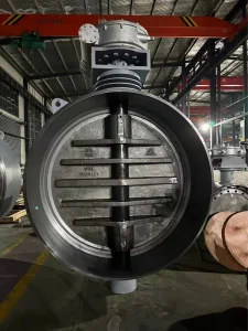 High Temp Resistant Butterfly Valve DN40 304SS Socket Weld For High Temperature Medium EU Standard