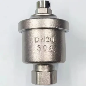 High Temperature 250 Celsius 304 Stainless Steel Automatic Air Vent Relief Valve for Hot Water and Steam Pressure Reducing