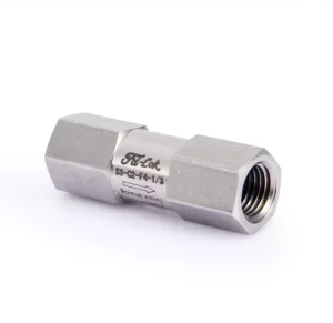 High Temperature 3000PSI Stainless Steel 316/304 Check Valve High Pressure Corrosion Resistant Eco-Friendly Durable