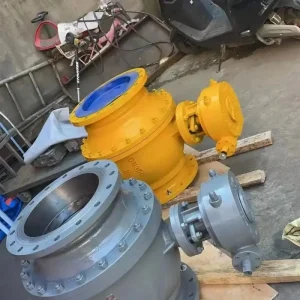 High Temperature 310S Stainless Ball Valve Graphite Sealed 600℃ Max Refinery Chemical Plant