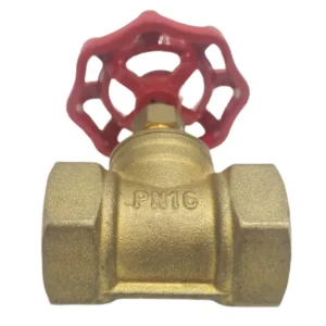 High Temperature Brass Npt Bsp Thread Globe Control Valve PN16 Sluice Brass Gate Valve for Water Oil Manual Shutoff OEM