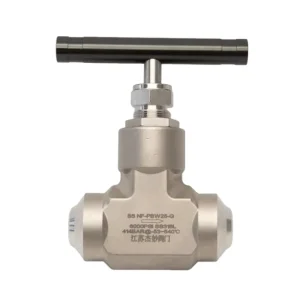 High-Temperature High-Pressure DN25 Manual 1-Way Butt-Weld Needle Valve for Gas, Water, and Oil Stainless Steel 316L