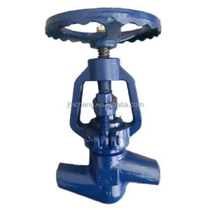 High Temperature High Pressure WC6 WC9 PN100 Butt Weld Globe Valve for Power Station Chromium Molybdenum Vanadium Water Shutoff