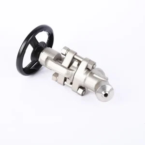 High Temperature High Pressure Y-shaped Split Type Process Globe Valve F316H Stainless Steel ASME 1500LB 4500LB