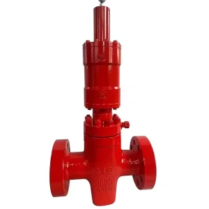 High Temperature Hydraulic Operated Gate and Choke Valve for Petroleum Processing for Gas Media