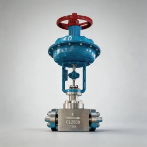High Temperature Hydraulic Pneumatic Digital Control Valve with Positioner and PTFE Seal for Oil Flow and Pressure Regulating