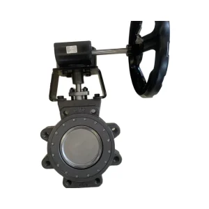 High Temperature Industrial Pneumatic Butterfly Valve Corrosion Resistant Wafer Design Manual Power for Water Media
