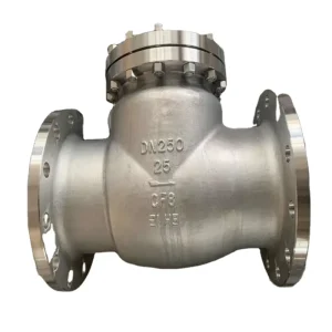 High Temperature Oxidation Resistant Inconel Alloy Check Valve for Gas Turbine Exhaust and Incinerator Flue Gas Ducts