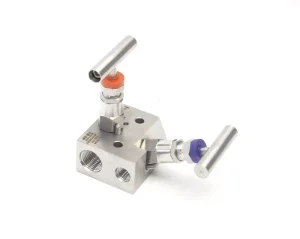 High Temperature Resistance Manual 2-Way Double Valve Group Needle Valve Manifold