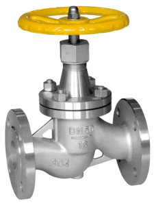 High Temperature Resistant Globe Valve Manual Flange End Industrial Globe Stop Valve