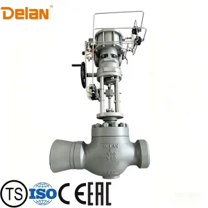 High Temperature Resistant Pneumatic Molten Salt Valve Anti Corrosion Flow Regulating Valve for CSP Solar Thermal Power Unit