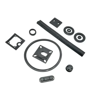 High Temperature Rubber Parts Silicone NBR FKM Industrial Valve Stem Sealing Rings Non Standard Custom Gaskets Manufacturer