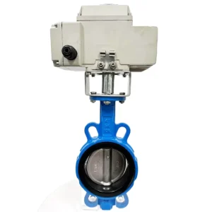 High Temperature Sanitary Horizontal Pneumatic Butterfly Valve for Beverage Electric Actuated Valve DN20-DN300