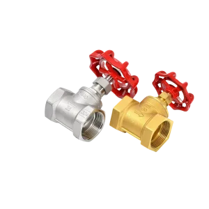 High Temperature Shut Off Valves Z15W-16T Brass Manual Stop Valve Threaded Valve