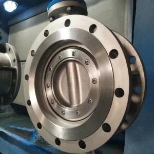 High Temperature Stainless Butterfly Valve 310S Graphite Sealed 540℃ Coker Unit Furnace