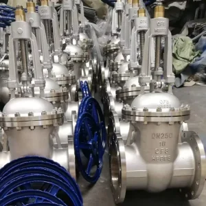 High Temperature Stainless Gate Valve 310S Graphite Packing 600℃ Max Refinery Coker Unit