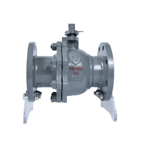 High Temperature Stainless Steel Manual Gas Ball Valve DN50 DN100 2PC Flanged End Full Port Direct Mounting Pad OEM