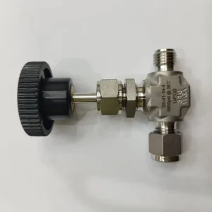 High performance high pressure 6000Psi stainless steel double sleeve needle valve suitable for industrial and laboratory use