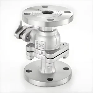 High quality 304 stainless steel manual flange ball valve pneumatic high temperature butterfly ball valve Linggong brand