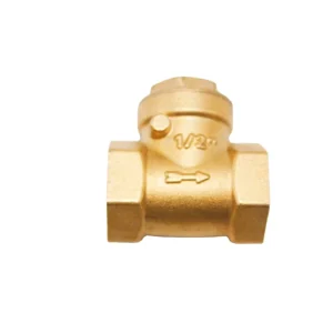 High quality Brass Check Valve 1 2 4inch Port Size JD Brand Model JD Water Media 3 Year Warranty