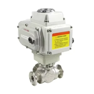 High quality Stainless Steel High Platform OEM Customizable Electric Ball Valve for Water Supply