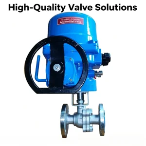 High temperature angular stroke electric actuator with automatic manual control function suitable for rotating adjustable valves