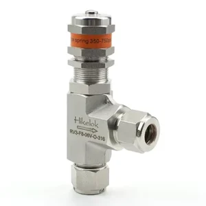 Hikelok Manufacturer Supplier 6000 psi 3 8 Npt Stainless Steel High Pressure Safety Relief Valve