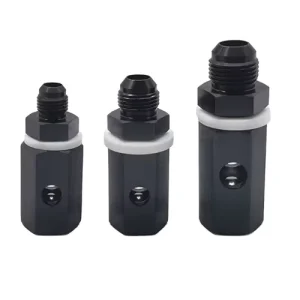 Honoble High Performance Anodized Female Fuel Tank Vent Check Valve ISO Standard AN6 AN8 AN10 Thread for Racing Car Modification
