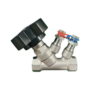 Hot & Cold Water Pressure Independent With Manual Adjustment Manual 304 Stainless Steel Balancing Valve