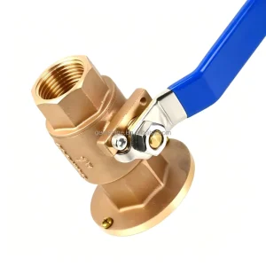 Hot Sell Brass Copper Marine Hardware Bronze Alloy PN25 Industrial Valve Floating Ball Valve Threaded Ends Full Bore Ball Valve