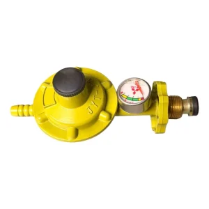 Household Valve LPG Gas Regulator with Pressure Gauge HM166