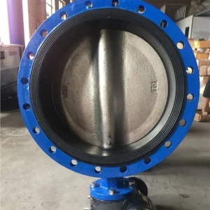 Hydraulic Actuated Stainless Butterfly Valve 316 6 Inch Flanged Offshore Hydraulic System