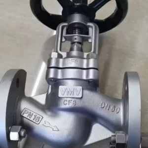 Hydraulic Actuated Stainless Globe Valve 316 4 Inch Flanged Fail Safe Offshore Platform