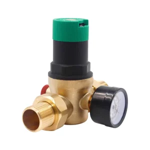 Hydraulic Adjustable Pressure Reducing Valve with Flowmeter for Floor Heating System UC6-70733-00