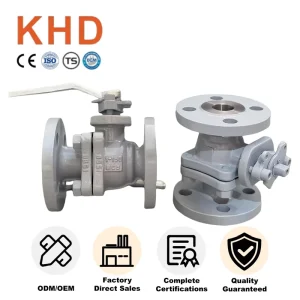Hydraulic Control Check Structure Carbon Steel Ball Valve ASTM 1 Inch Manual Operation WCB Ball Valve