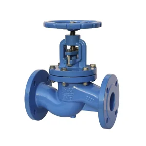 Hydraulic Operated Ductile Iron Bellow Seal Globe Valve DN15 DN400 PN16 J41H 16C Control Water Flow OEM