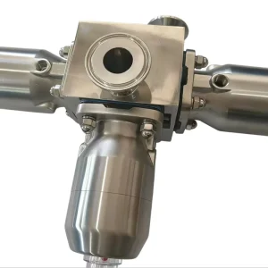 Hygienic Pneumatic Multi port Diaphragm Valve for Food Processing
