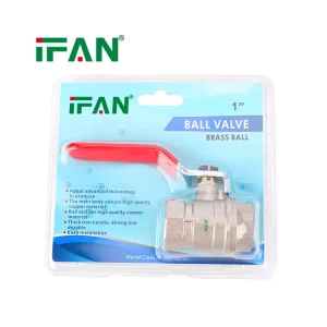 IFAN Durable Forged Brass Ball Valve with CE Certification for Residential Plumbing Water Supply