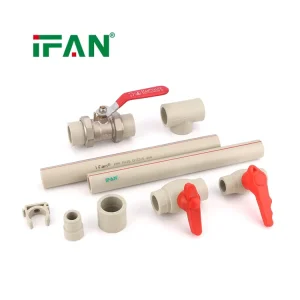 IFAN Made in China Suppliers Low Price Plastic Pipe Fittings Ball Valve Water Pipe Control Valve Plumbing Materials PPR Fittings