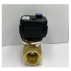 IP67 DN15 1 2 Inch Motorized Ball Valve with Manual Override Indicator Brass SS304 UPVC 5V 12v 24v 110v 120v 220V Normally Close