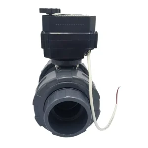 IP67 Motorized Valve 2 Inch for Flow Control UPVC Dn50 63mm Normally Closed Electric Motorized Ball Valve 2way 110v 120v