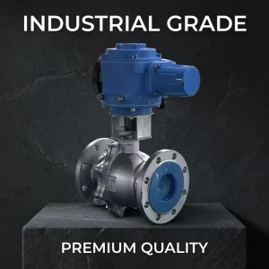 IP68 Waterproof Electric Actuator OEM Cast Stainless Steel Electric Ball Valve for Normal-Temperature Water Pipelines