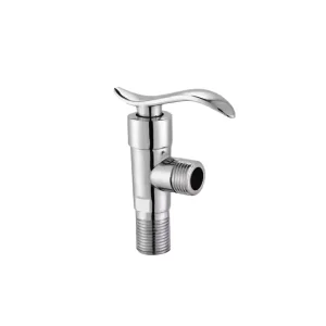 IProSan Simple Manual Brass Angle Valve Body Cock Valve for Bathroom