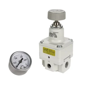 IR2000 Series Precision Pressure Regulator Pneumatic Valve Adjustable Stable Ind Lab Use Compact High Accuracy Air Flow Control