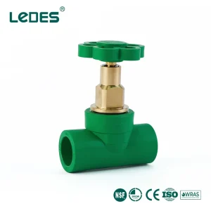ISO Certified Factory Direct Sale PPR Stop Valve with Smooth Surface Corrosion Resistant for Water Supply System