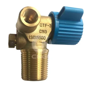 ISO11119 & ISO15500 Certified CNG Cylinder Valve Dual Port Inflation & Supply for Vehicle Gas Systems