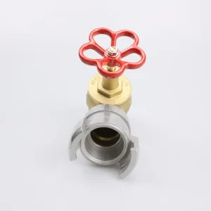 Indoor Brass & Cast Iron Angle Valve with DSP Connection for Indoor Hydrant Firefighting Equipment & Accessory