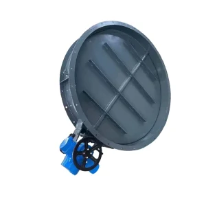 Industrial Adjustable Airflow Damper Butterfly Valve
