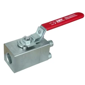 Industrial Bolted Body Square Bar Stock Forged A105 F316 Hastelly C276 2PC Ball Valves with Lock 2000PSI 3000PSI